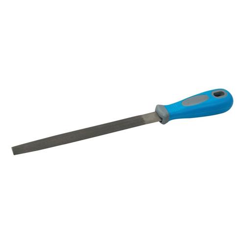 Silverline Halfronde vijl - halfzoet - gehard staal - 250..., Doe-het-zelf en Verbouw, Gereedschap | Handgereedschap, Nieuw, Ophalen of Verzenden