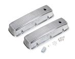 Valve Covers, Cast Aluminum, Polished, Finned Top, Chevy,, Auto-onderdelen, Motor en Toebehoren, Ophalen of Verzenden, Nieuw