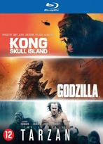 Godzilla + Kong: Skull Island + Tarzan - Blu-ray, Cd's en Dvd's, Blu-ray, Verzenden, Nieuw in verpakking
