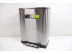 EKO E-Cube - Pedaalemmer 50L - Soft Close Fingerprintproof -, Huis en Inrichting, Woonaccessoires | Prullenbakken, Verzenden, Zo goed als nieuw