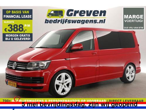 Volkswagen Transporter 2.0 TDI L1H1 MARGE 150PK AUT €388pm, Auto's, Bestelauto's, Automaat, Diesel, Rood, Volkswagen, Verzenden