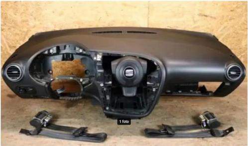 Dashboard + Airbags + Veiligheidsgordels Seat Leon 2, Auto-onderdelen, Dashboard en Schakelaars, Gereviseerd, Seat, Verzenden