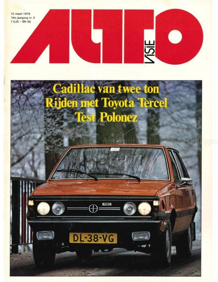 1979 AUTOVISIE MAGAZINE 05 NEDERLANDS, Boeken, Auto's | Folders en Tijdschriften