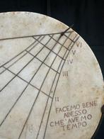 Zonnewijzer - Marmer - Italië, Antiek en Kunst