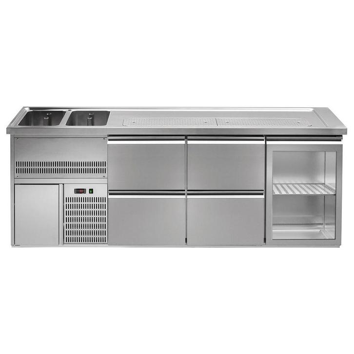 GGM Gastro | Barkoeling PREMIUM PLUS - 2500x700mm - 1 glazen, Zakelijke goederen, Horeca | Meubilair en Inrichting, Nieuw in verpakking