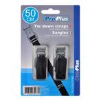 ProPlus Bindriemen met metalen gesp - 18 mm x 50 cm - zwa..., Auto diversen, Ophalen of Verzenden, Nieuw