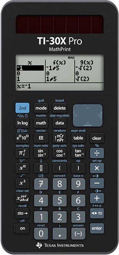 Texas Instruments TI-30X Pro MathPrint - Wetenschappelijke, Huis en Inrichting, Keuken | Keukenbenodigdheden, Zo goed als nieuw