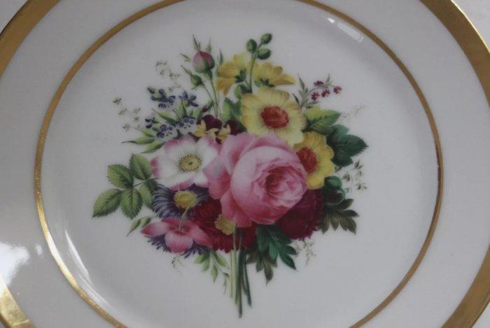 Porcelaine de Paris - Bord - PARIS - Assiette à dessert en, Antiek en Kunst, Antiek | Glas en Kristal