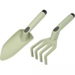 Benson Tuingereedschap set - 2-delig - kunststof - groen..., Tuin en Terras, Ophalen of Verzenden, Nieuw