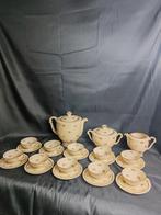 Limoges - Alfred Lanternier - Koffieservies voor 10 (10) -