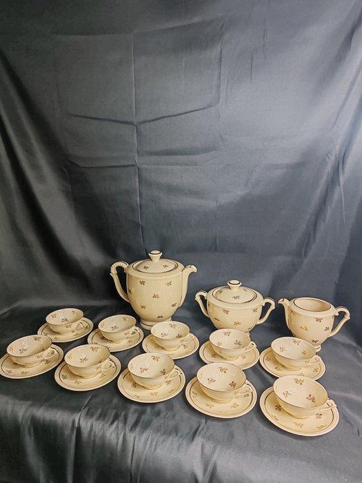 Limoges - Alfred Lanternier - Koffieservies voor 10 (10) -, Antiek en Kunst, Antiek | Meubels | Tafels