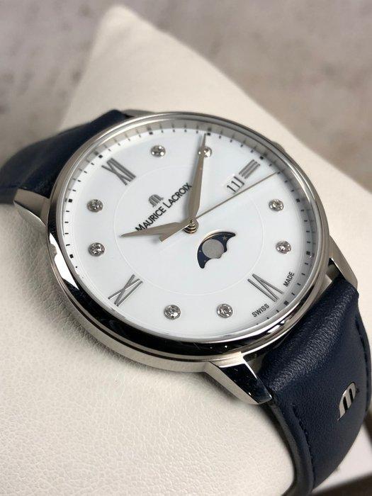 Maurice Lacroix - Eliros Moonphase Diamonds -, Sieraden, Tassen en Uiterlijk, Horloges | Heren