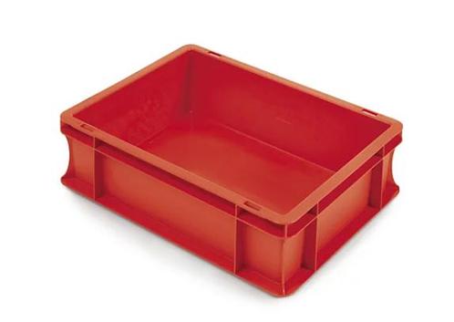 Stapelbak 40x30x12 cm, gebruikt - Rood, Per stuk, Doe-het-zelf en Verbouw, Kratten en Dozen, Minder dan 50 cm, Gebruikt, Bak of Kist