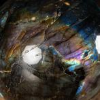 Regenboog Flitslamp - Prachtige Labradoriet Sphere -