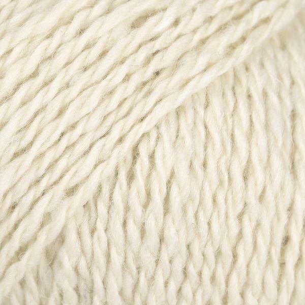 DROPS Soft Tweed Uni - 01 naturel - Wol Garen, Hobby en Vrije tijd, Breien en Haken, Ophalen of Verzenden