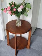Bijzettafel - Art Deco mooie stevige bijzettafel, tafel,, Antiek en Kunst, Kunst | Designobjecten
