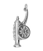 Zilveren Kanon antiek Middeleeuws kettinghanger, Sieraden, Tassen en Uiterlijk, Nieuw, Verzenden