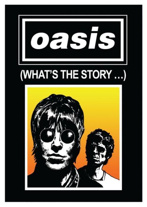 Posters - Poster Oasis - Whats the Story..., Verzamelen, Muziek, Artiesten en Beroemdheden, Zo goed als nieuw, Verzenden
