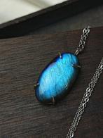 Ambachtelijke 925 zilveren sieraden met topkwaliteit blauwe