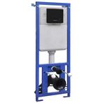 vidaXL Stortbak verborgen hoog 11 L 41x41x(110-125) cm, Doe-het-zelf en Verbouw, Sanitair, Verzenden, Nieuw