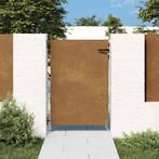 vidaXL Poort 85x150 cm cortenstaal, Verzenden, Nieuw