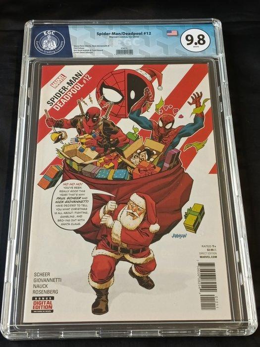 Spider-Man / Deadpool #12 - EGC 9.8 - 1 Graded comic -, Boeken, Strips | Comics