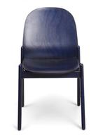 KKID Nordic stoel, 4-poot, blauw gebeitst eiken, Huis en Inrichting, Stoelen, Ophalen of Verzenden, Nieuw