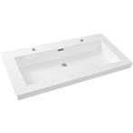 Wiesbaden Vision Wastafel Enkel - met 2 Kraangaten -, Ophalen of Verzenden, Nieuw