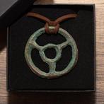 Viking periode Brons Odins kruis amulet - 39 mm (Zonder