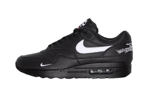 Nike Air Max 1 87 SP Supreme Black White, Kleding | Heren, Schoenen