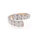 Ring - 14 karaat Geel goud - 2.40ct. tw. Diamant (Lab-grown), Nieuw