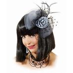 Haarclip grijze bloem - Haar ornamenten, Ophalen of Verzenden, Nieuw