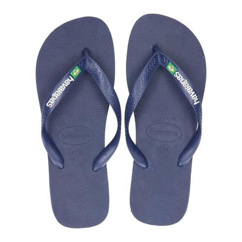 Havaianas Brasil slippers, Kleding | Heren, Schoenen, Blauw, Nieuw, Slippers, Verzenden