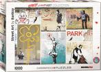 Collage - Banksy Puzzel (1000 stukjes) | Eurographics -, Hobby en Vrije tijd, Denksport en Puzzels, Nieuw, Verzenden
