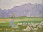 Spanish school (XIX-XX) - Double Impressionist Landscape
