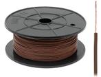 FLRY -B kabel - 1x 1,00mm - Bruin - Per meter, Ophalen of Verzenden, Nieuw
