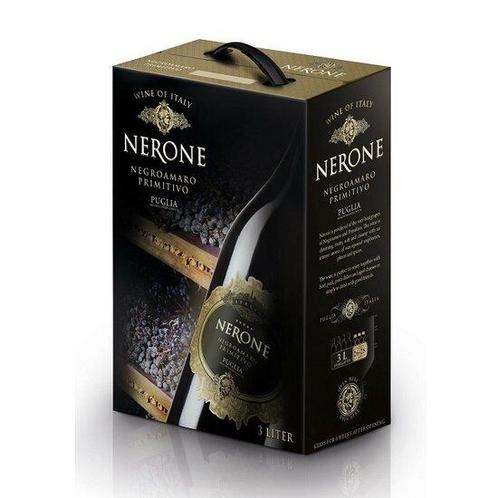 Nerone Primitivo / Negroamaro 3 Lt Bag in Box, Verzamelen, Wijnen, Verzenden