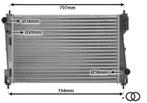 RADIATOR VOOR FIAT GRANDE PUNTO 2005-2012 1300297, Ophalen of Verzenden, Nieuw