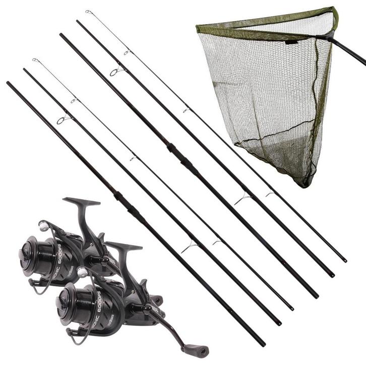 Ultimate Adventure Carp II Kit 12ft 3lb (3-Delige Hengels), Watersport en Boten, Hengelsport | Algemeen, Nieuw, Verzenden