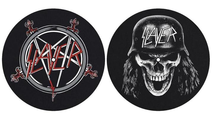 Slayer Pentagram Platenspeler Slipmat officiële merchandise, Verzamelen, Muziek, Artiesten en Beroemdheden, Gebruiksvoorwerp, Nieuw