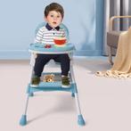 Verstelbare baby kinderstoel met dubbel dienblad, Verzenden, Nieuw