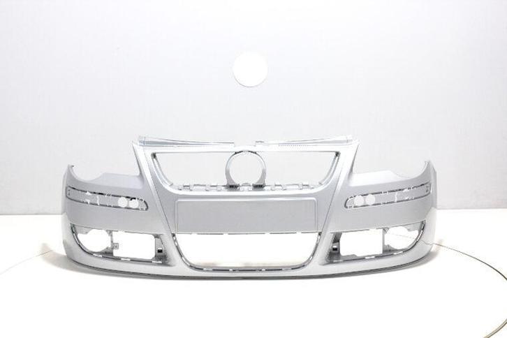 Voorbumper Volkswagen Polo 9N3 REFLEXSILVER (LA7W), Auto-onderdelen, Carrosserie en Plaatwerk, Nieuw, Volkswagen, Voor, Bumper