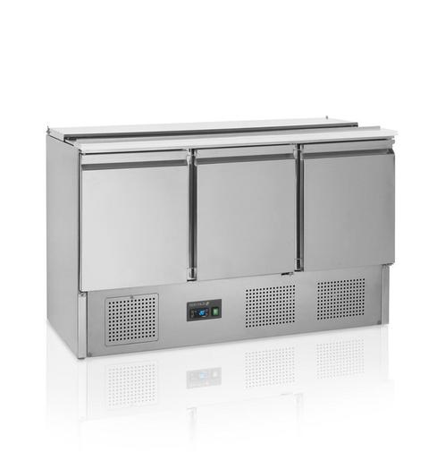 Saladette-toonbank GN 1/1 | RVS | 2 tot 10 °C | ventilato.., Zakelijke goederen, Horeca | Keukenapparatuur, Verzenden
