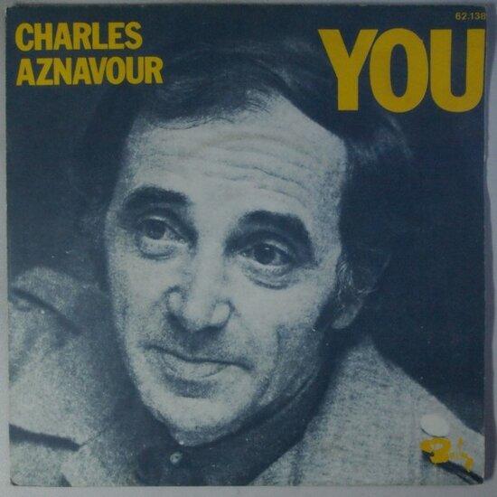 Charles Aznavour - You - Single, Cd's en Dvd's, Vinyl Singles, Verzenden