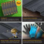 KESSER® Dakplaten Metaal 12 Stuks | Dakpanelen 129x45cm = 7m, Verzenden, Nieuw