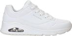 Skechers Uno Stand On Air Dames Sneakers - Wit - Maat 40, Verzenden, Nieuw, Wit