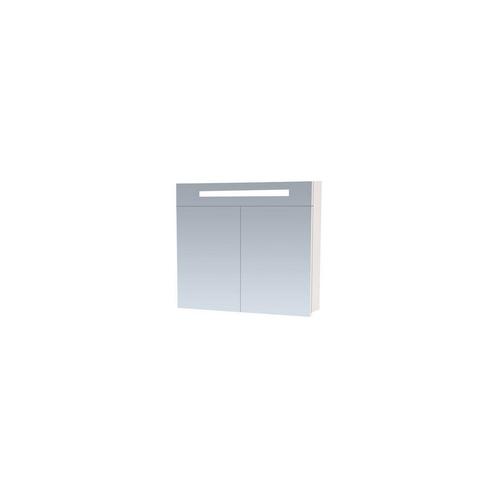 Spiegelkast 2.0 80 cm Wit, Doe-het-zelf en Verbouw, Sanitair, Bad, Nieuw, Ophalen of Verzenden