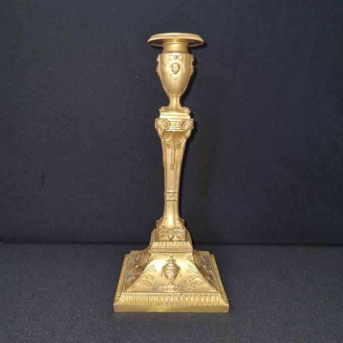 Kaarsenhouder empire - Verguld brons, Antiek en Kunst, Antiek | Overige Antiek