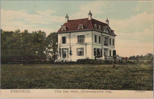 ENSCHEDE - Villa van Heek, (Oldenzaalsche weg), Verzamelen, Ansichtkaarten | Nederland, Verzenden