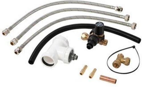 Plieger Boileraansluitset 12mm - Voor Plieger en Inventum, Huis en Inrichting, Badkamer | Badtextiel en Accessoires, Zo goed als nieuw